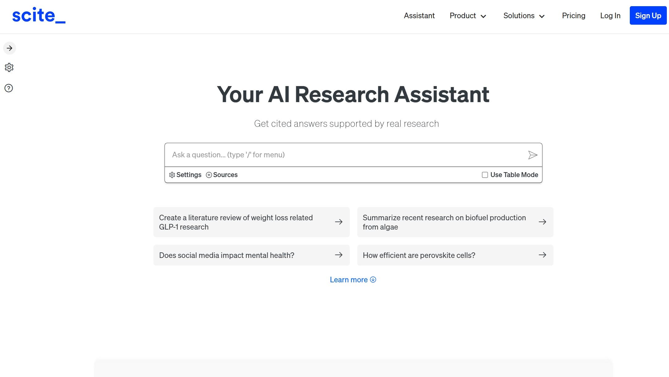 Scite Assistant