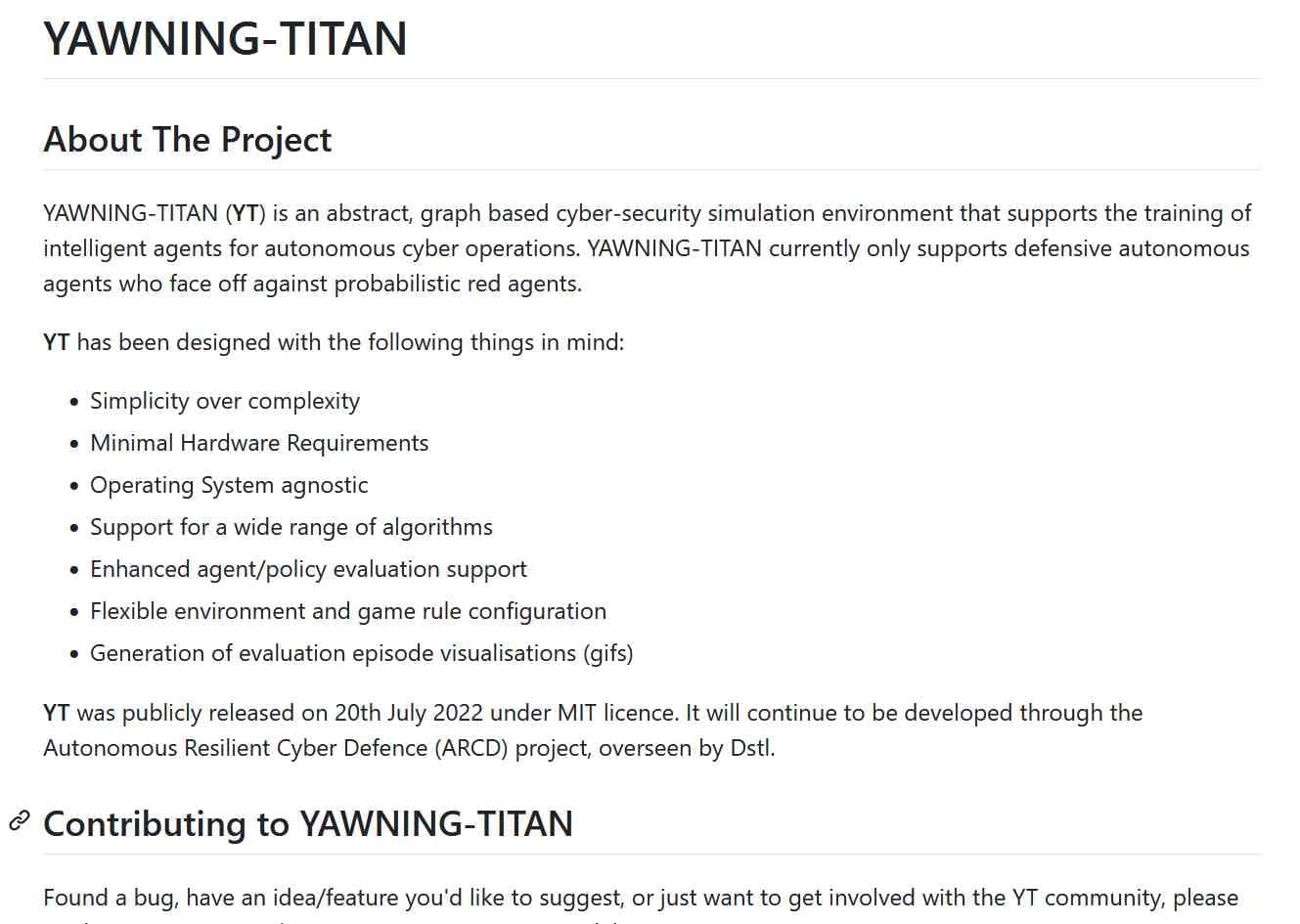 Yawning Titan